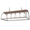 Westinghouse Chandelier 60W 5-Light Oak Lane Barnwood Beam Galvanized Steel Open Mtl Cg 6351700 - alternate 6